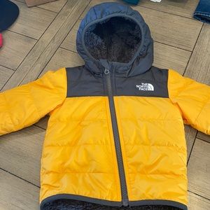 Reversible north face jacket 18-24months
